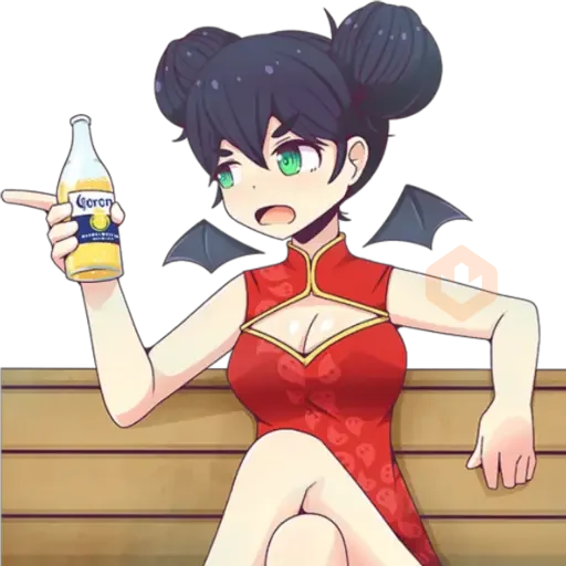 Corona Chan sticker 21