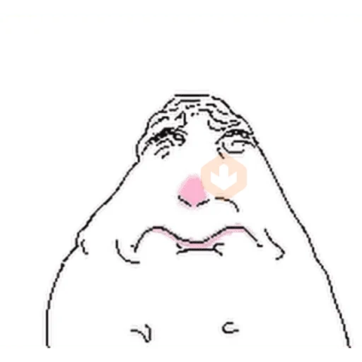 Hámster dibujo meme sticker 14