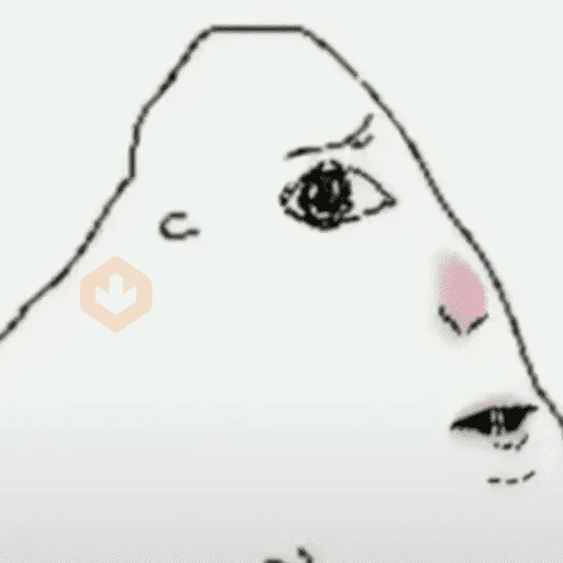 Hámster dibujo meme sticker 20