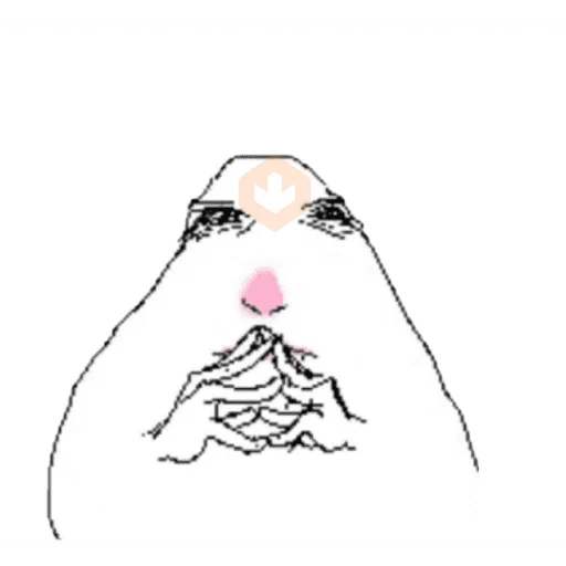 Hámster dibujo meme sticker 13