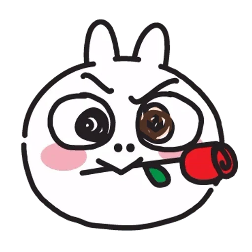 Funny Conejo Emoji 🐰✨ sticker 14