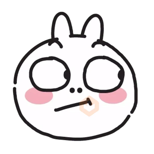 Funny Conejo Emoji 🐰✨ sticker 25