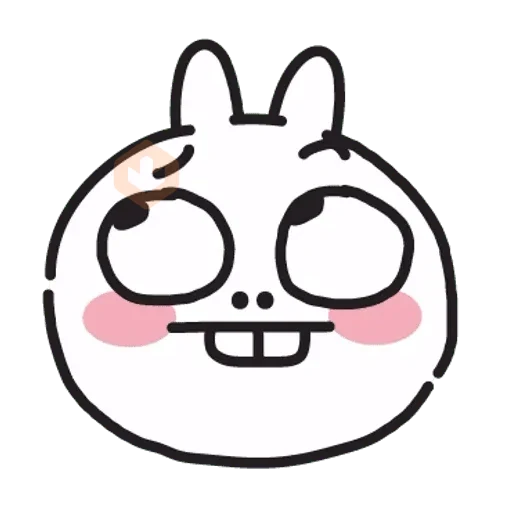 Funny Conejo Emoji 🐰✨ sticker 28