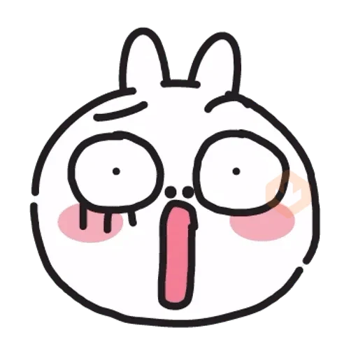 Funny Conejo Emoji 🐰✨ sticker 30