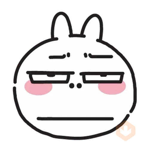 Funny Conejo Emoji 🐰✨ sticker 21