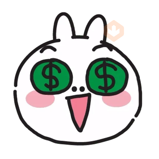 Funny Conejo Emoji 🐰✨ sticker 15