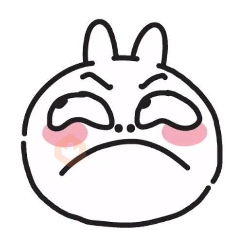 Funny Conejo Emoji 🐰✨ sticker 24