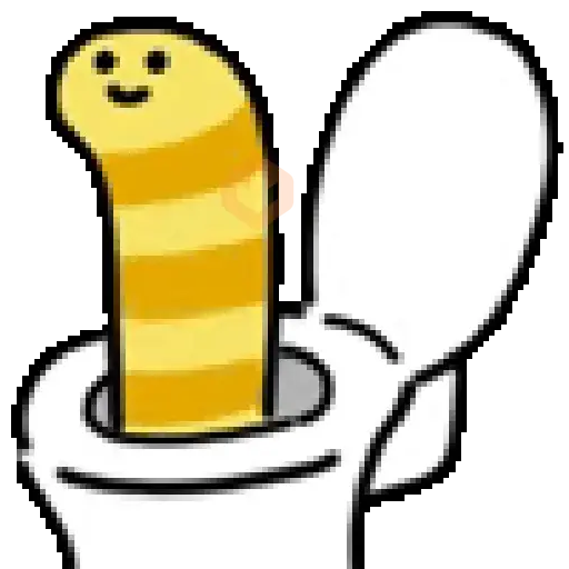 Animals in the bathroom🐾✨🚽 sticker 18