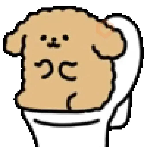 Animals in the bathroom🐾✨🚽 sticker 15