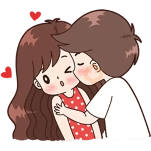 Pareja de Amor Chibi ❤️🌈✨ sticker 14