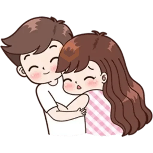 Pareja de Amor Chibi ❤️🌈✨ sticker 18