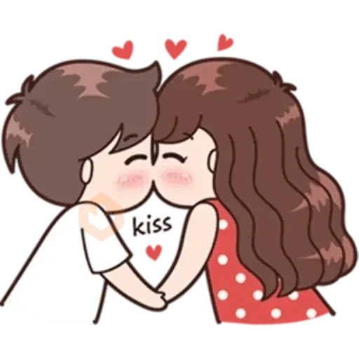 Pareja de Amor Chibi ❤️🌈✨ sticker 24