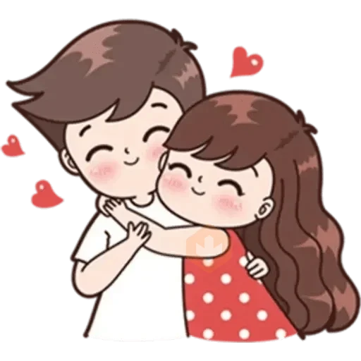 Pareja de Amor Chibi ❤️🌈✨ sticker 25