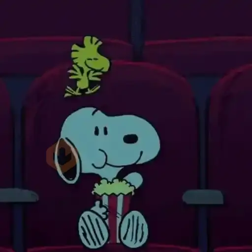 Snoopy/hayley sticker 16