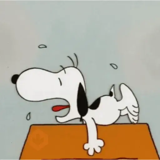 Snoopy/hayley sticker 12