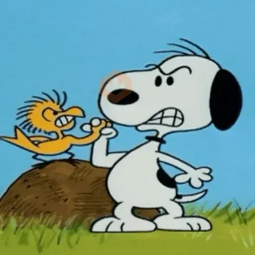 Snoopy/hayley sticker 18
