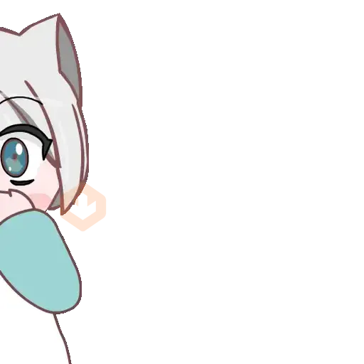 Niña Gato Chibbi✨🌈🎀🐾 sticker 22