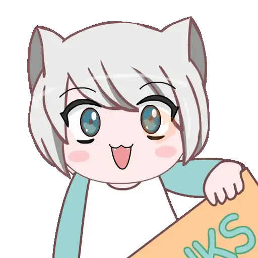 Niña Gato Chibbi✨🌈🎀🐾 sticker 14