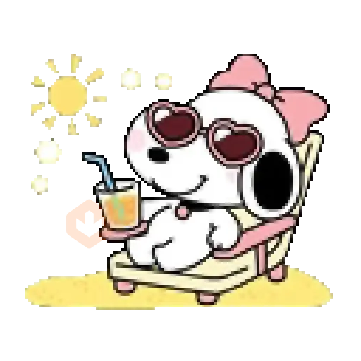 Snoopy 🐾🩷 Belle 🐾🩷 sticker 16