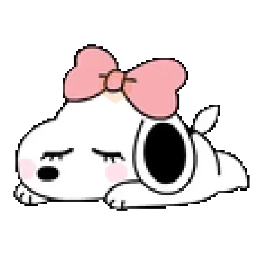 Snoopy 🐾🩷 Belle 🐾🩷 sticker 18