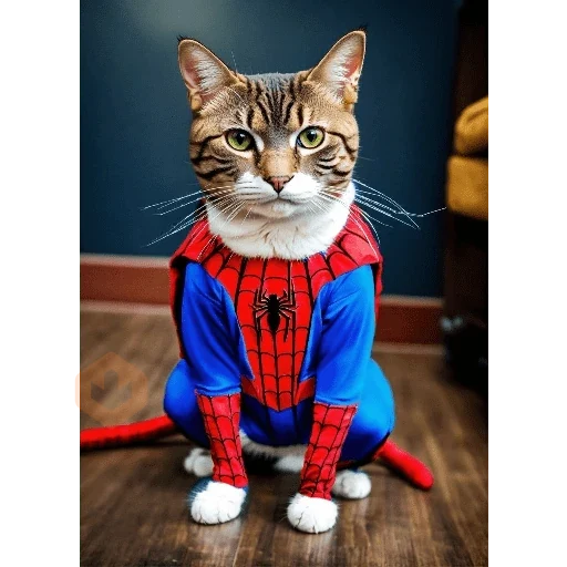 Gato homem aranha sticker 19