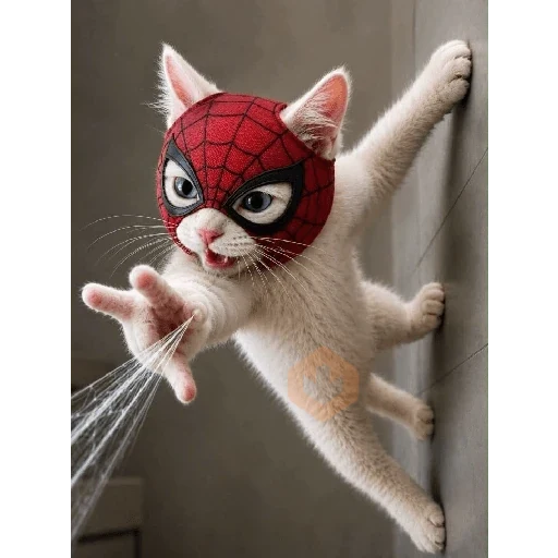 Gato homem aranha sticker 25