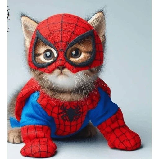 Gato homem aranha sticker 13