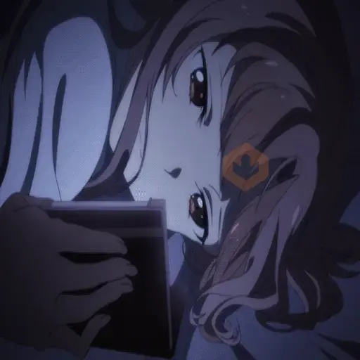 Anime sad sticker 11