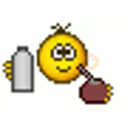 Emoji pixel sticker 11