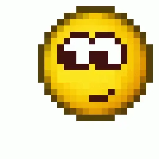 Emoji pixel sticker 14