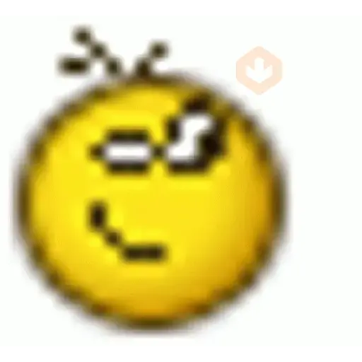 Emoji pixel sticker 15