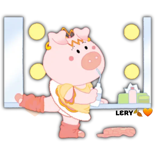 Pig Rose Cute🐷🐽 sticker 15