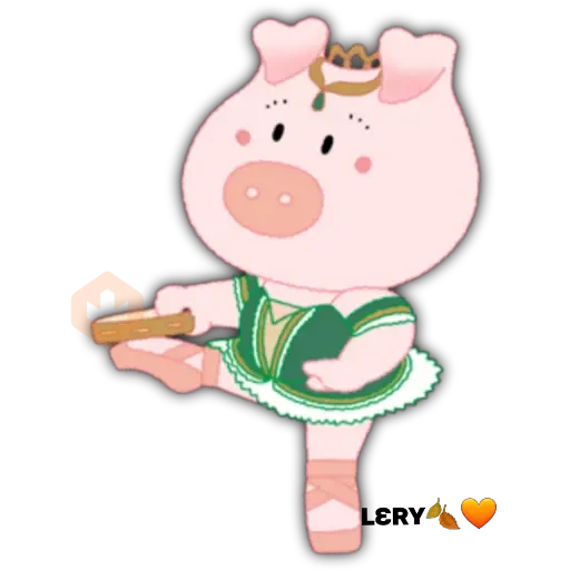 Pig Rose Cute🐷🐽 sticker 25