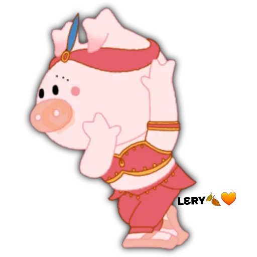 Pig Rose Cute🐷🐽 sticker 12