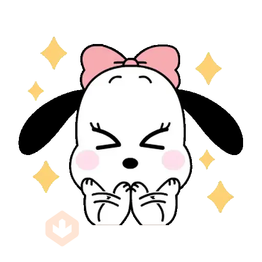 🎀 Belle Snoopy 🦴🏠 sticker 12