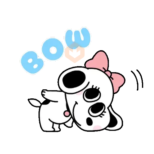 🎀 Belle Snoopy 🦴🏠 sticker 13
