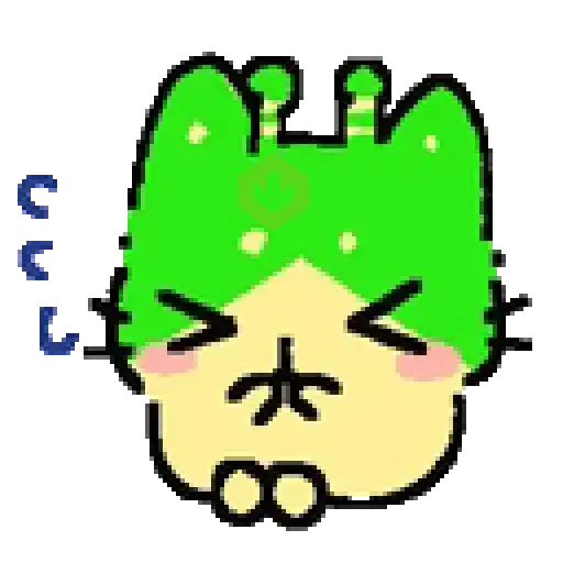 Gato Alien Verde 💚👽 sticker 13