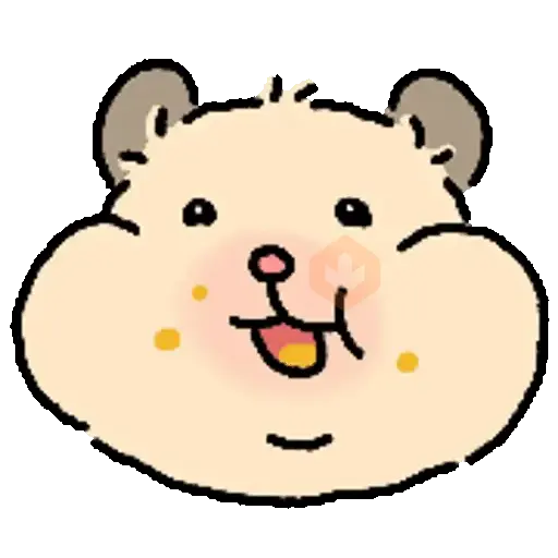 Hámster Emojis 🐹💬📲 sticker 14