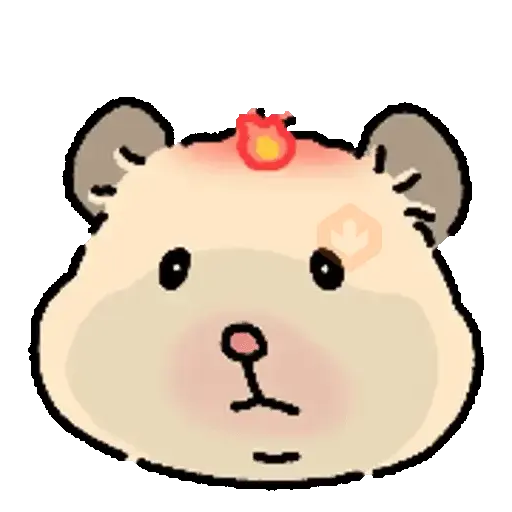 Hámster Emojis 🐹💬📲 sticker 11