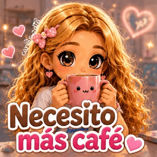 Niña Kawaii 💖✨Frases/texto sticker 13