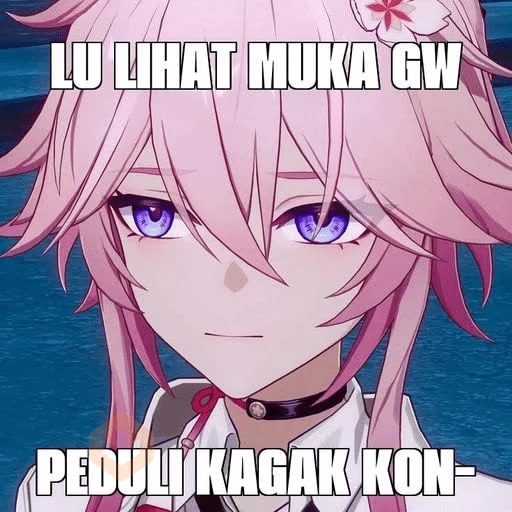 anime meme kck😹 sticker 12