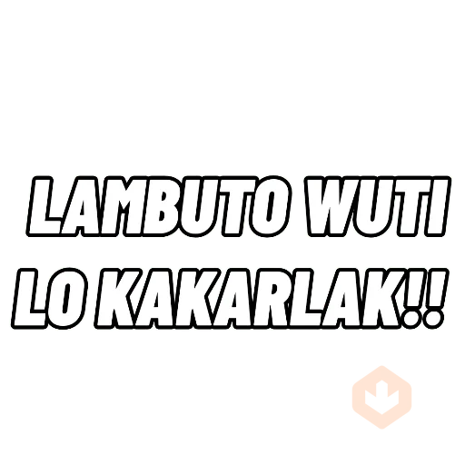 Stiker Saya sticker 21