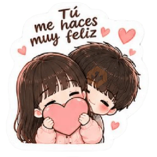 Amor Parejita Chibi ❤️ sticker 14