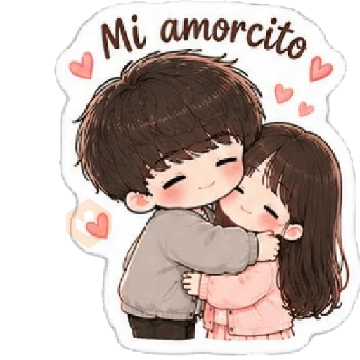 Amor Parejita Chibi ❤️ sticker 16