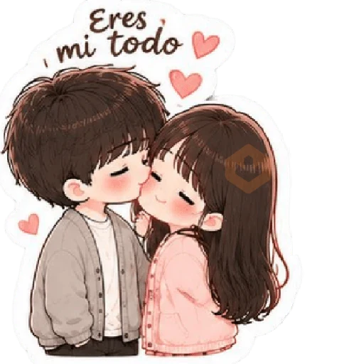 Amor Parejita Chibi ❤️ sticker 11