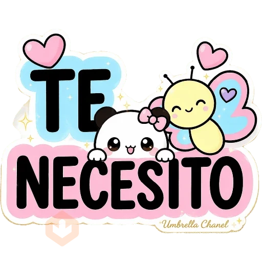 Mensajes de amor 🐻🐼 🩷 sticker 12