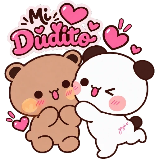 Mensajes de amor 🐻🐼 🩷 sticker 19