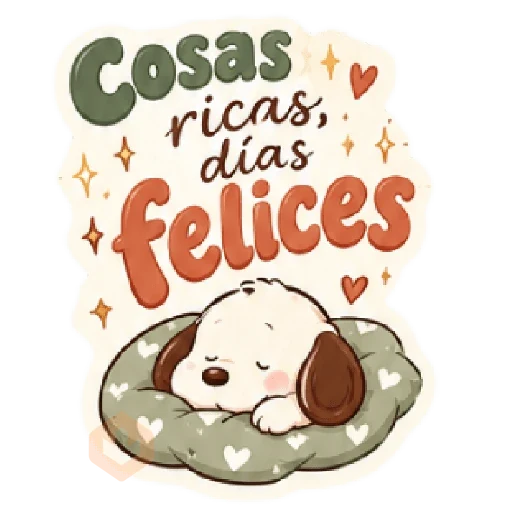 Snoopy Café y Mimos 🐾🤎☕ sticker 12