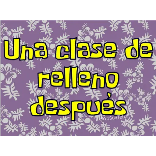 Letreros bob esponja  preview