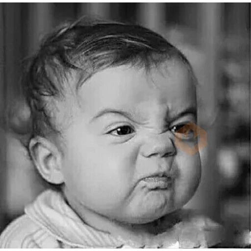 🚼 Bebés enojados 😡😠 Angry sticker 17